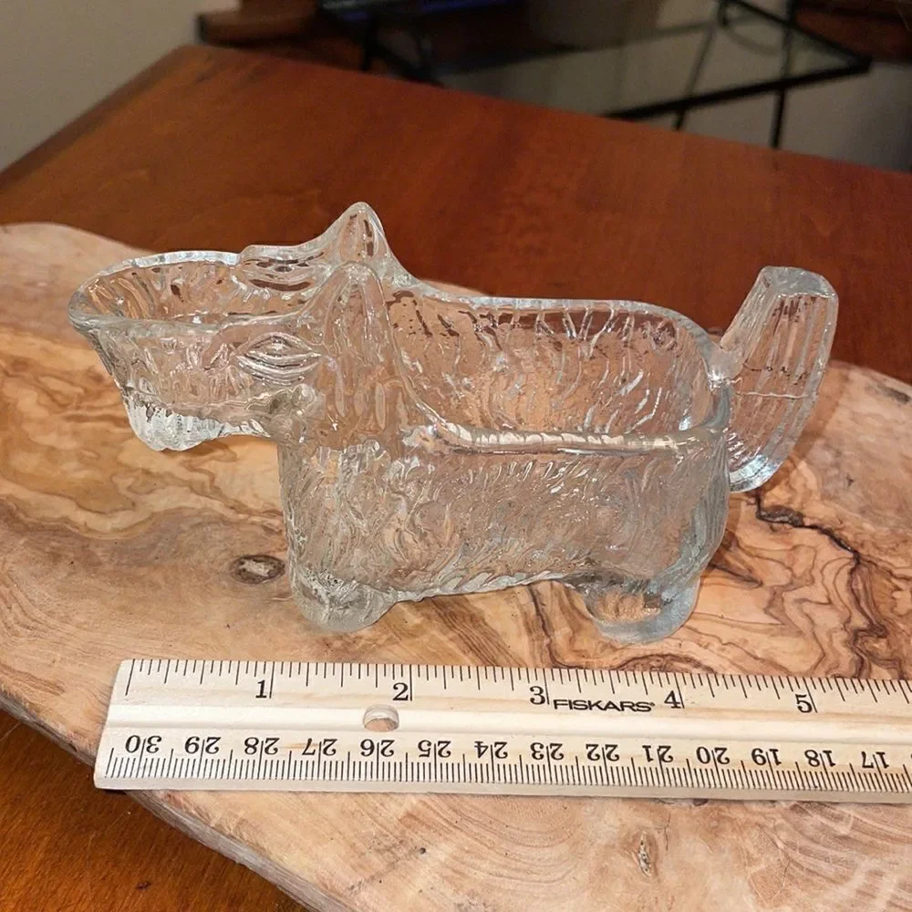 Vintage Scottie Dog Glass Creamer